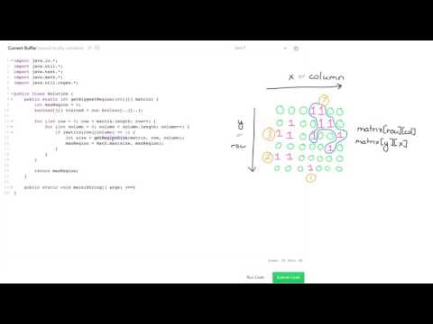 Algorithms: Solve 'Connected Cells' Using DFS