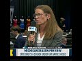 Macy Brown Returns as Michigan’s Glue | 2026 Big Ten Women's Basketball Media Day