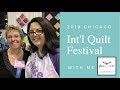 Quilt Festival with me in Chicago: Tsukineko Ink Demo