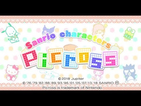 Sanrio characters Picross Trailer(Nintendo 3DS)