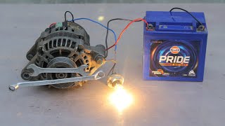 How to Connection Excite wire in Lucas Tvs Alternator | How to Wiring Magnetic Field in car Dynamo