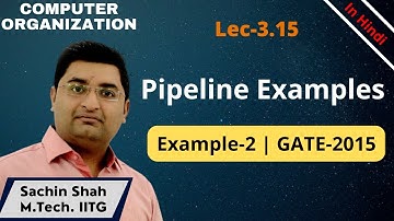 L3.15 | Pipeline vs non pipeline example | GATE 2015