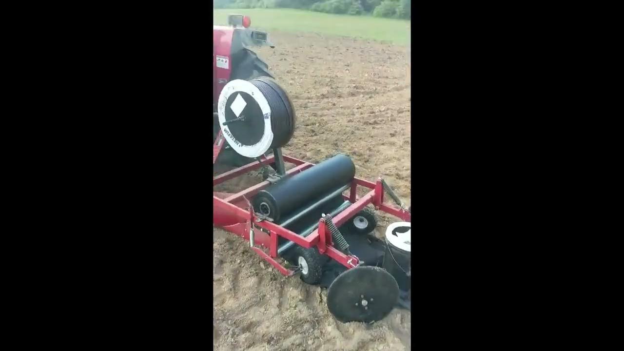 Plastic mulch layer Nolts RB436 YouTube