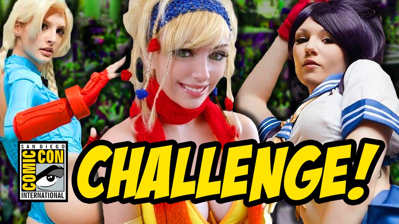 sourcefed whitney COMIC CON COSPLAY CHALLENGE!!