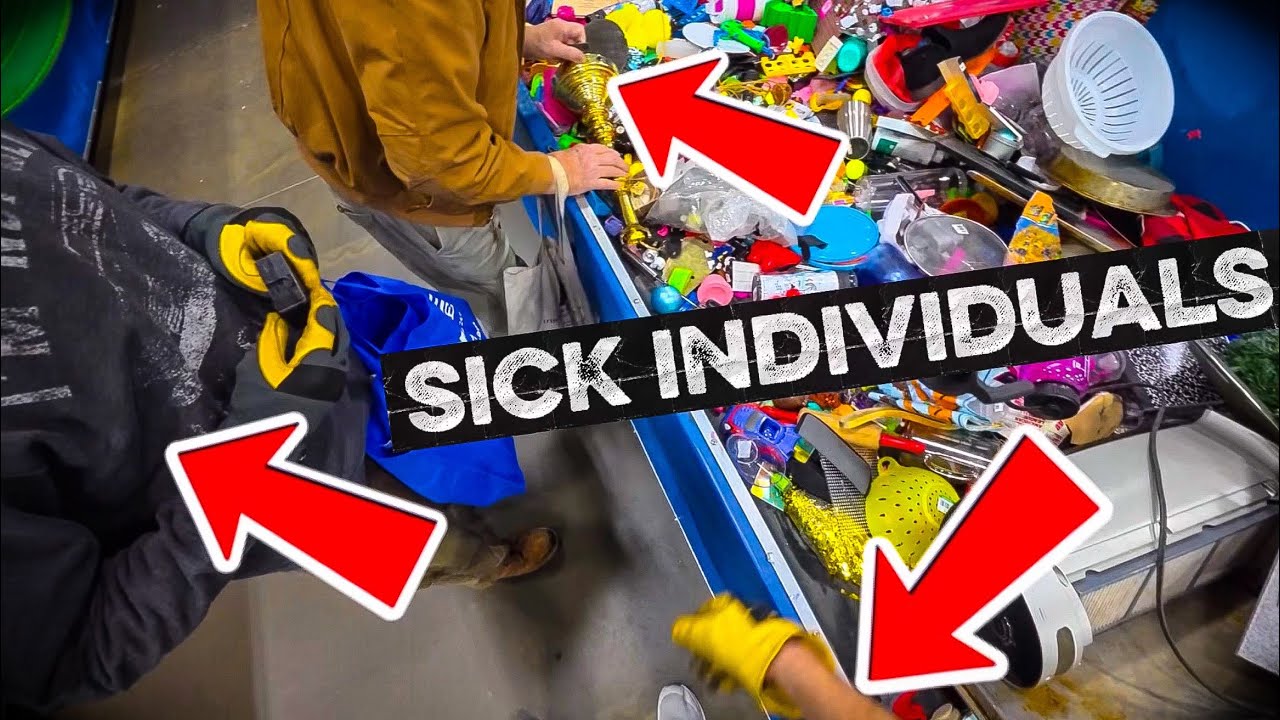We're all SICK INDIVIDUALS (and so are you for watching this)  ✖  Goodwill Outlet Adventure