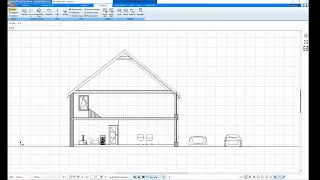 Create, edit and dimension 2D sections in Plan7Architect