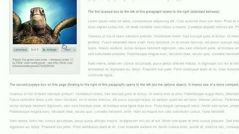 jquery popeye demo video