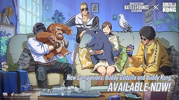 PUBG MOBILE | Get Buddy Godzilla and Buddy Kong Before They
