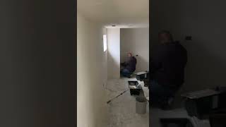 Primer your walls after texture Profile