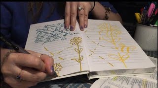 Tracing truth ✍️ Psalms🌸🍇🐝🌻☀️ Lofi asmr