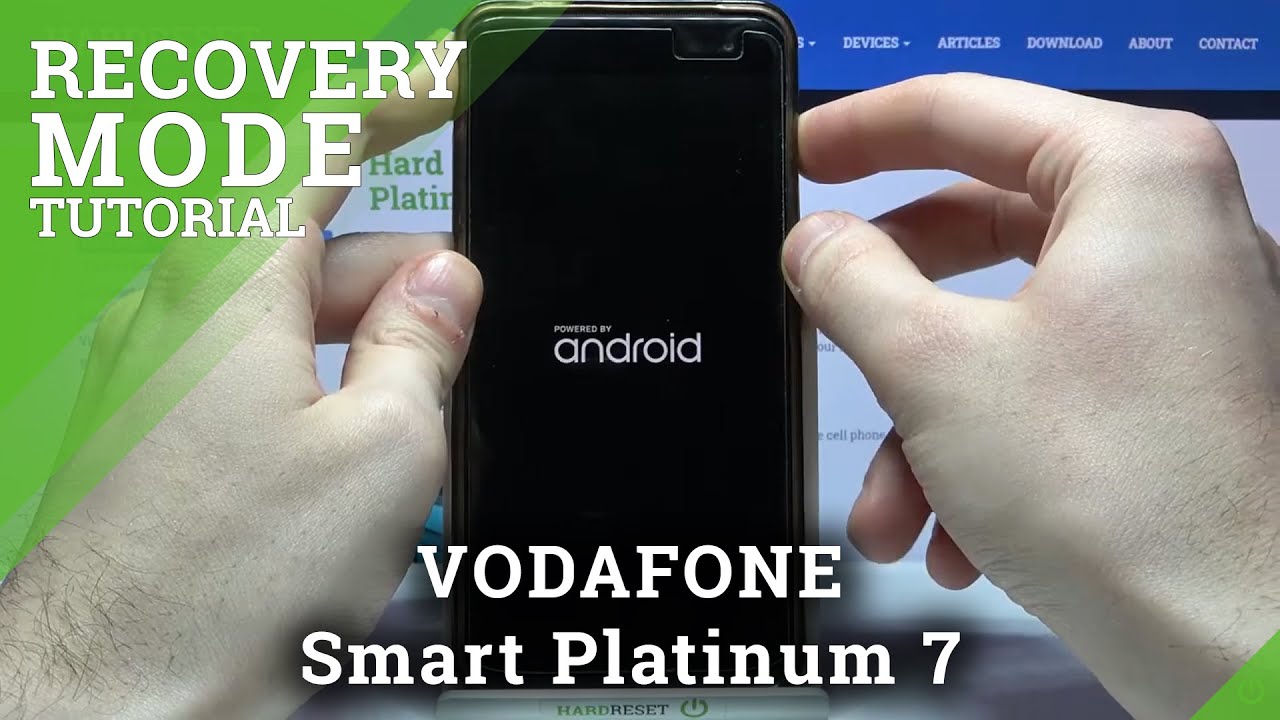 How to Enter Recovery Mode in VODAFONE Smart Platinum 7 – Open Recovery Options