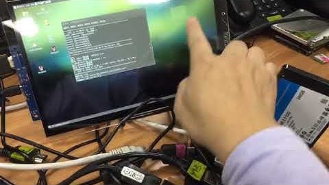 banana pi BPI-10 1 HDMI touch screen demo with Linux