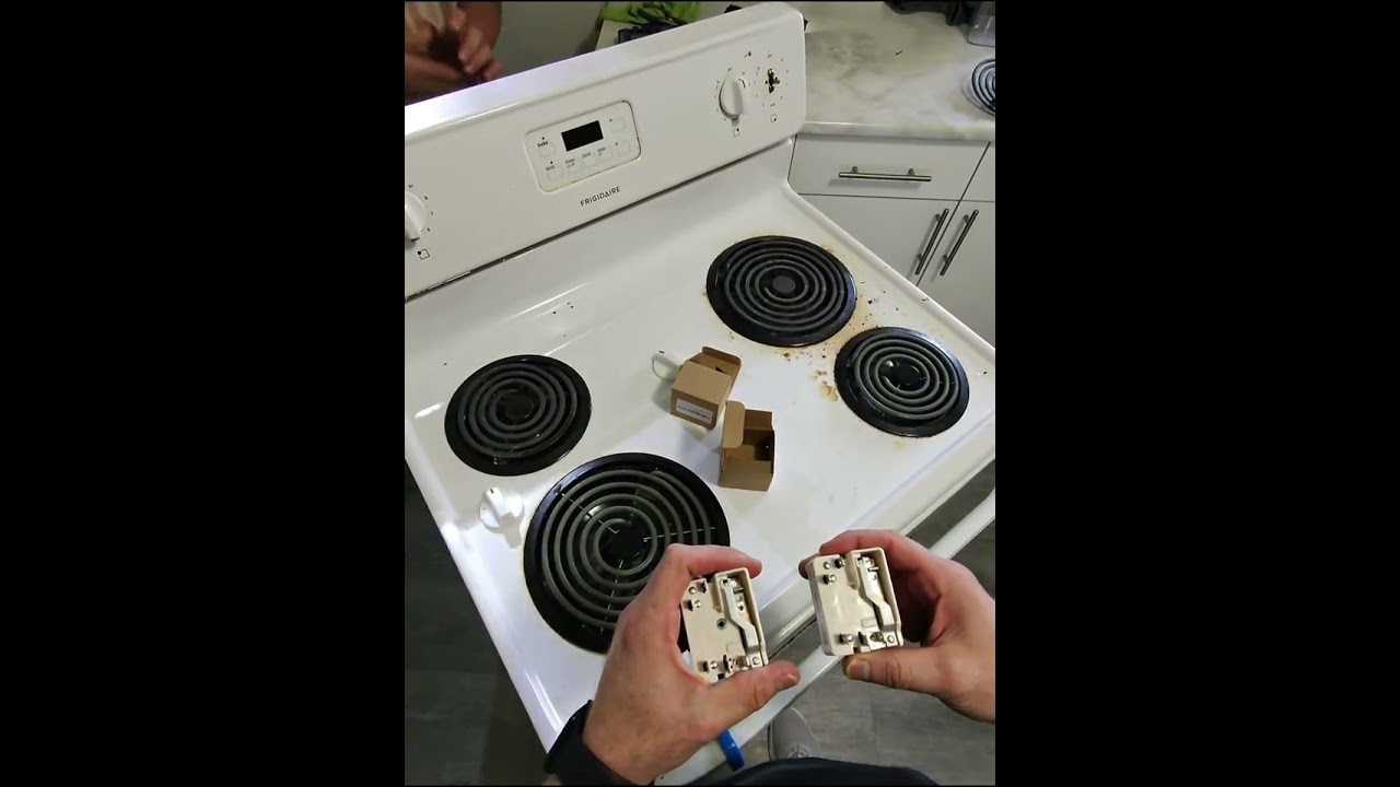Frigidaire stove two elements and two infinite switches replacement 