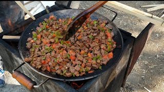 Yozgat Çamlikta Sac Kavurma Babam Eli̇nden