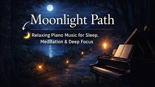 Moonlight Path โ Relaxing Piano Music for Sleep, Meditation & Deep Focus