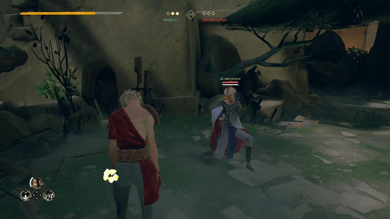 Weird stance glitch in Absolver (again)