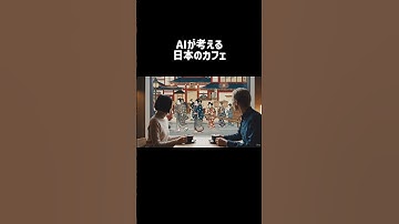 AIが考える日本のカフェがこちら💁 #aivideo #veo3