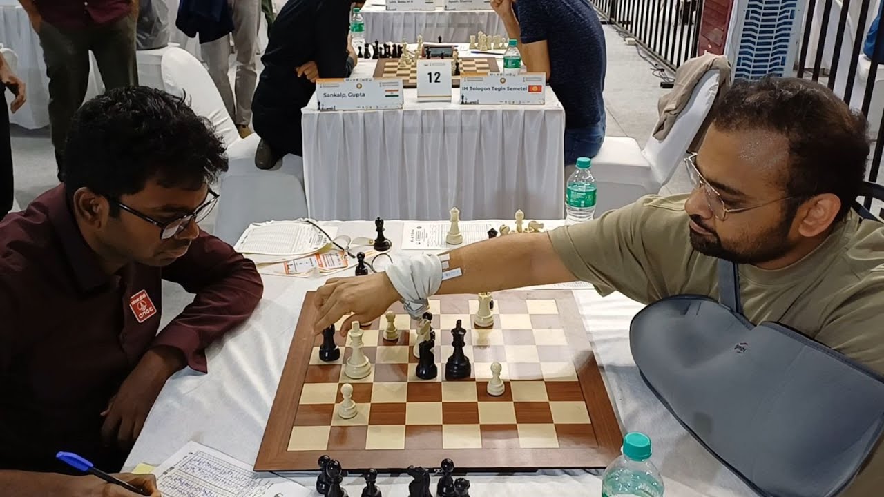 Battle of the Top Seeds Abhijeet Gupta vs S.P. Sethuraman 1st