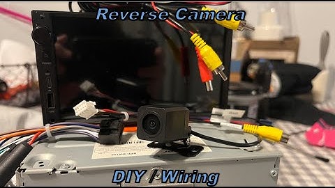 How to wire a Reverse Camera to your Head Unit