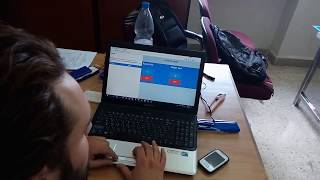 tow robot moving on the map controlled by esp8266 & Arduino