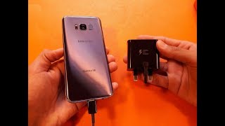 Samsung Galaxy S8 – Тест зарядки аккумулятора через 1,5 года – (HD)