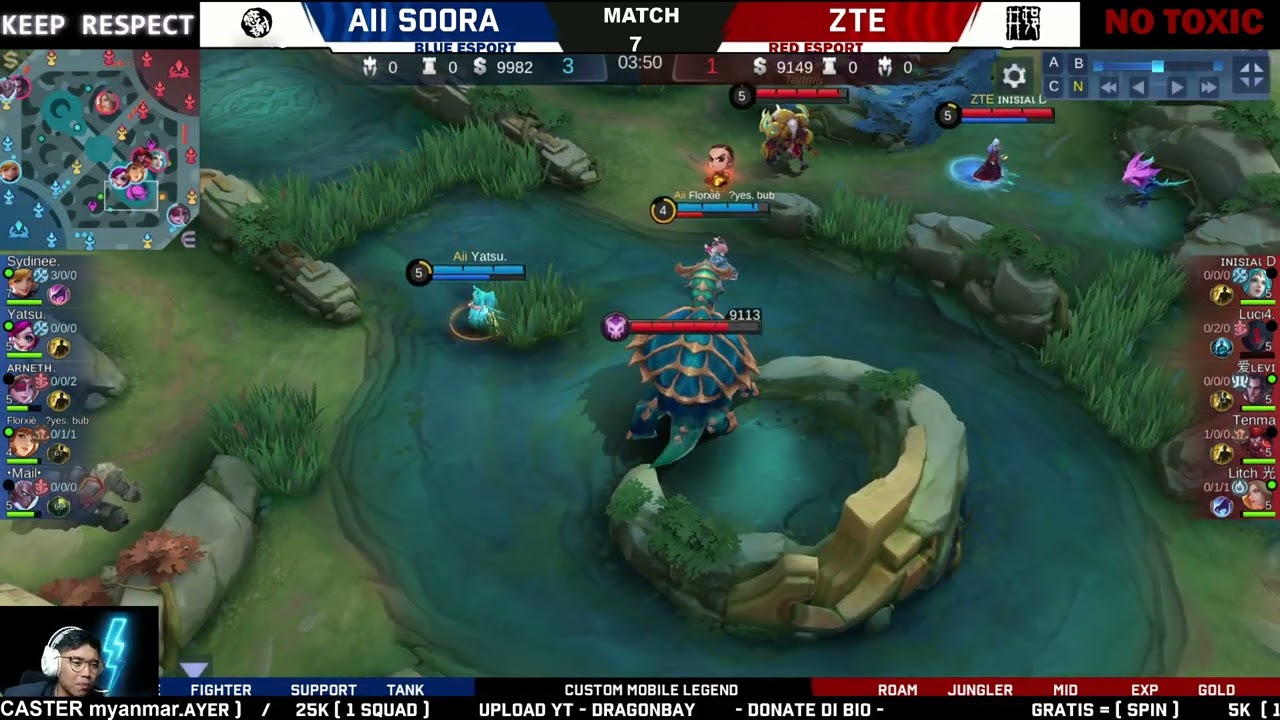 match 7 - AII SOORA vs ZTE