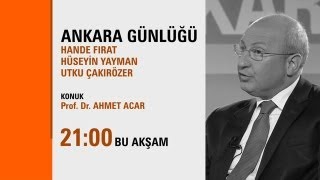 Odtü Rektörü Acar, Ankara Günlüğünde 09.09.2013
