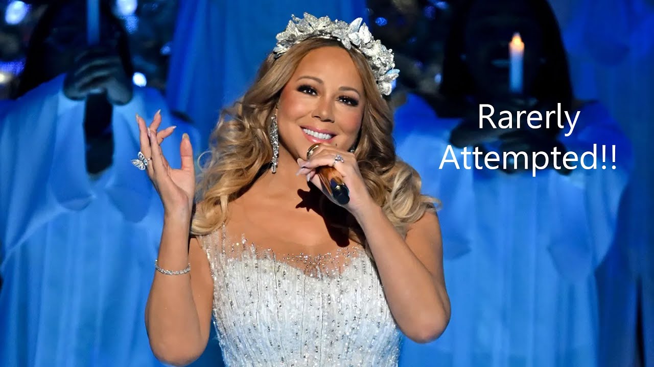 Mariah studio vocal she rarely did