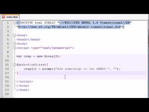 Beginner JavaScript Tutorial 33 Add Array Elements Using a Loop ...