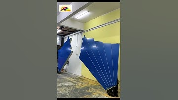 Auto Vertical Gate prototype - side view