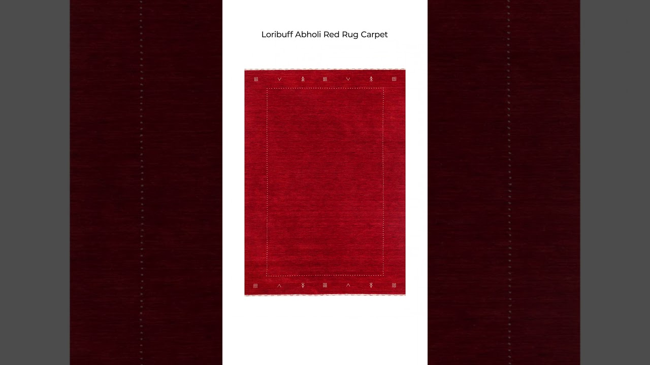 Turn Décor Dreams to Reality with Loom Knotted Abholi Red Carpet