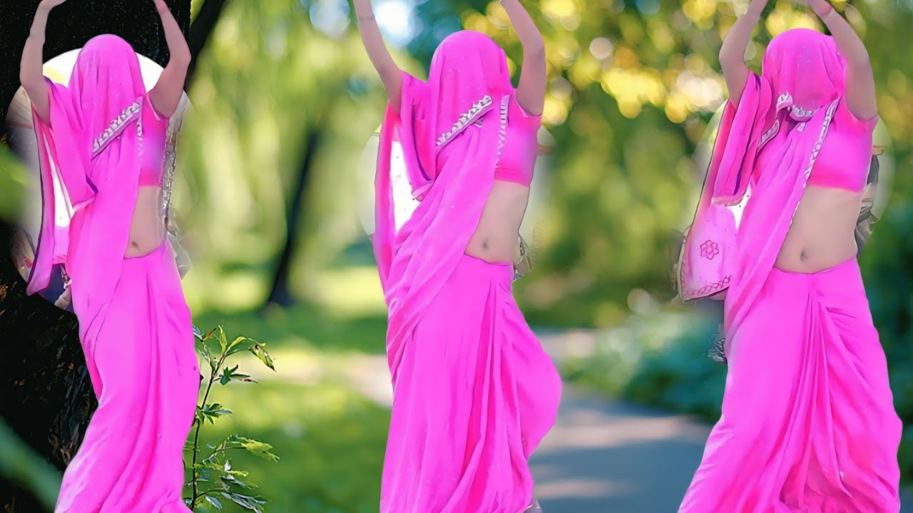 देहाती नाच गीत - भाभी का न्यू बेहतरीन डांस // गौरी तेरे लम्बे लम्बे केस Dehati nach geet lokgeet 