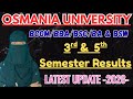 RESULTS📌 | Degree Semester-3 & 5 results update 💯✅️ | O.U | 3rd & 5th sem results 2026