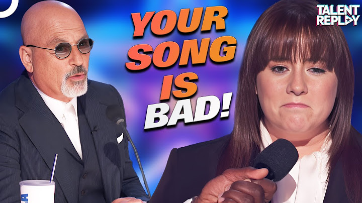 Howie: I DIDN'T LIKE Your Song! | America's Got Talent