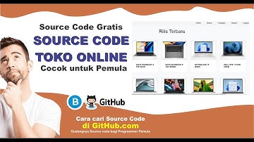 Source Code Toko Online Laptop Gratis - Github #githubtutorial #ecommerce #php #mysql #crud