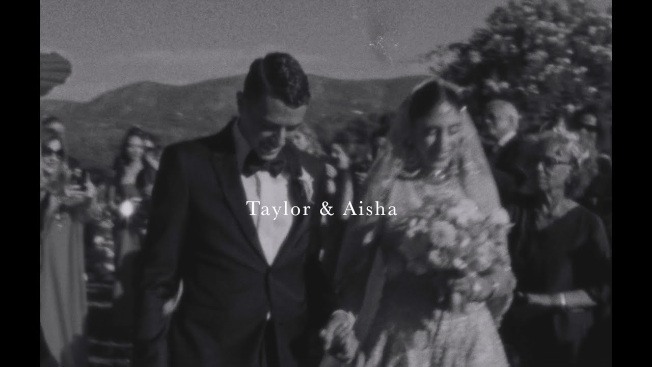 TAYLOR & AISHA Wedding Film - Digital and Super 8 ( Canon 514XL)