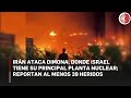 Israel reporta 39 heridos en ataque con misiles de Irán contra Dimona, ciudad donde se ubica su plan
