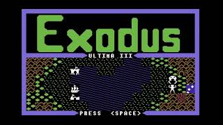 Ultima 3 Exodus Intro and Game Music C-64