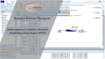 Heterogeneous Catalytic Reaction Modelling Using Aspen HYSYS