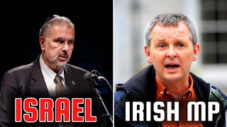 Irish Politician Destroys Israeli Ambassador