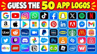 Guess the App Logo! 📱 | 50 Famous Apps Quiz screenshot 3