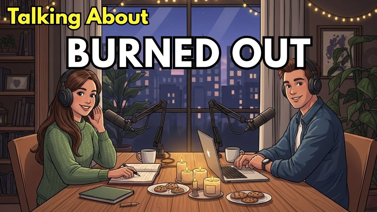 How to Talk About Feeling Burned Out in English | Real-Life English Podcast