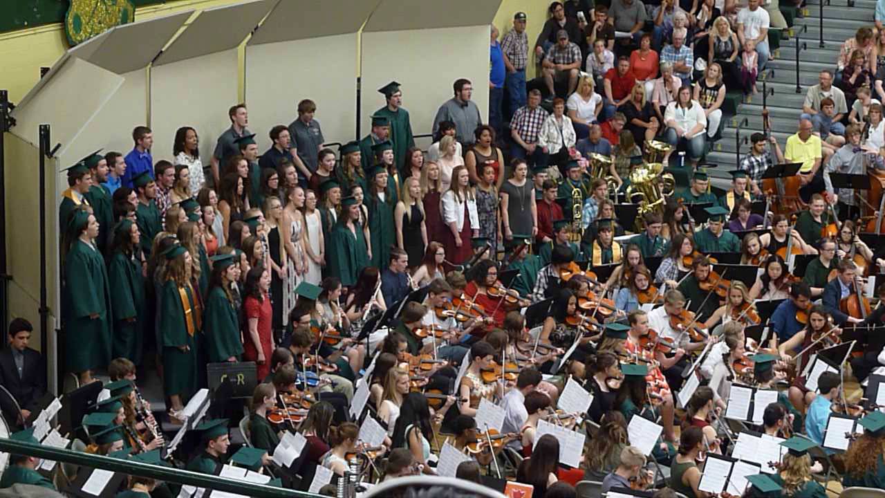 CMR Choir at 2016 graduation--Part 2