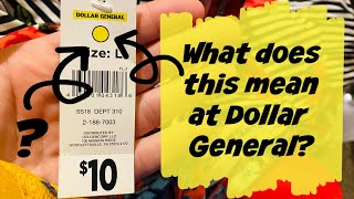 Dollar General Symbols: What do they mean and how do they help me penny shop?