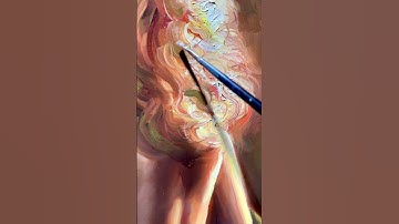 Figure study, oil on linen