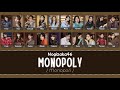 [Color Coded] Nogizaka46 (乃木坂46) - Monopoly Lyrics KAN/ROM/IND