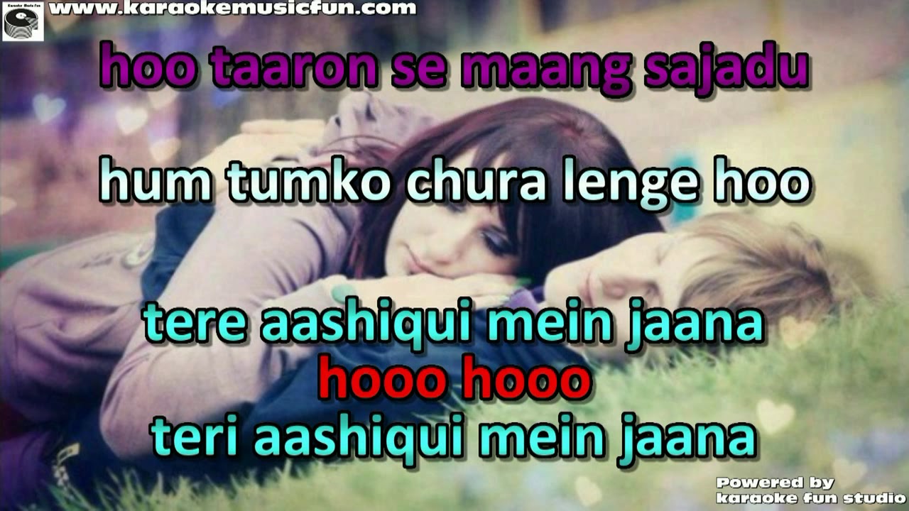 Hum Tumko Nigaho Mein Semi Vocal Female Video Karaoke Lyrics