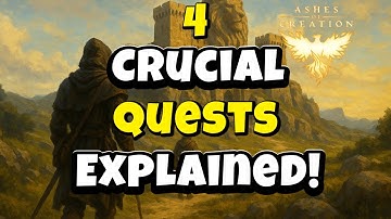 4 Must Do Quests with Pro Tips- Full Walkthrough ashes of Creation