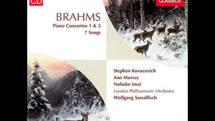 Brahms Two Songs for Alto, viola, piano