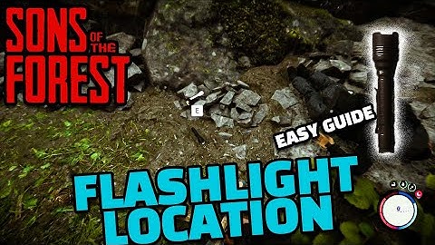Sons Of The Forest - How to get the Flashlight